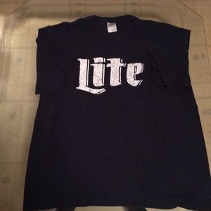 It’s a Miller Lite shirt